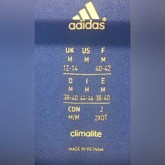 Adidas EUC Women's Climalite 1/4 Zip Mid Collar Thermal Longsleeve Shirt Size M - Picture 8 of 9